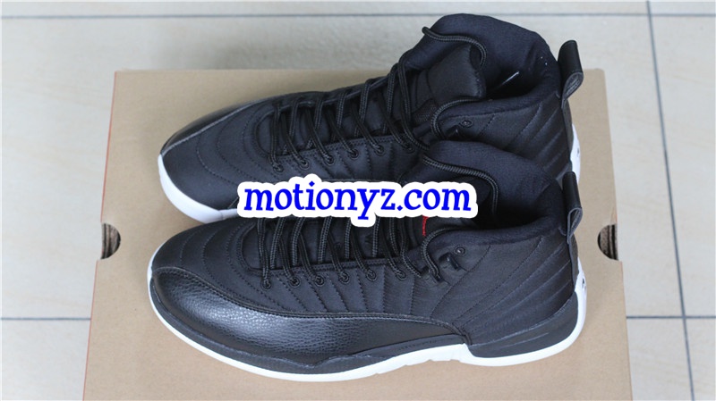 Air Jordan 12 Retro Black Nylon